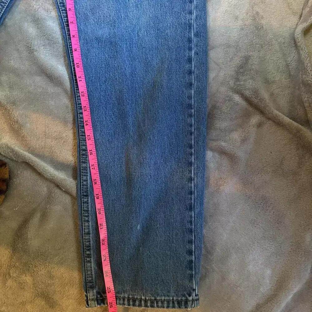 Levi’s 505 Jeans Men 36x26 Blue‎ Regular Fit Straight Leg Classic Denim